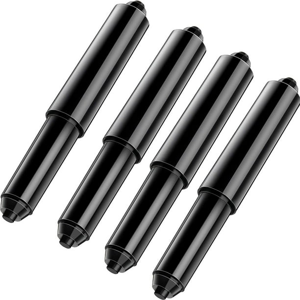 4 Pieces Toilet Paper Holder Roller Replacement Plastic Spring Loaded