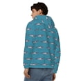 thumbnail image 4 of Naloa Cartoon Whale Men’s Hoodies, Zip up Hoodie, Sweatshirts,Hoodies for Men Sizes S-3XL-3X-Large, 4 of 5