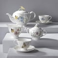 thumbnail image 2 of Lenox Butterfly Meadow 8-Piece Tea Set, Service for 2, White - 6386635, 2 of 5