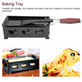 thumbnail image 4 of Fugacal With Wooden Handle Cheese Raclette, Raclette Table Grill, For Home For Making Cheese, 4 of 8