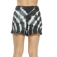 thumbnail image 3 of Riviera Sun Womens Shorts (Charcoal / Mint, Large), 3 of 3