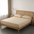 thumbnail image 4 of Dvumao Home Decor, 78.74x 59in Double Bed Fitted Sheet Piece Non Sliped Fixed Bed Cover All Inclusive Mattress Protection Bed Cover Soft Fiber Suitable For Sleeping Naked, 4 of 6