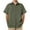 AM13-Army Green, variant on Lumtrix Men's Lightweight Short Sleeve Fishing Shirt Button Down Quick Dry Hiking Travel Shirt with Pocket Black M