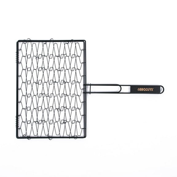 BBQGuys Signature Non-Stick Flexible Grilling Basket - BBQ-FGB