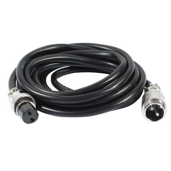 GX16 2 Pin Male/Female Head Aviation Socket Connector Electrical Cable 2m