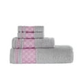 thumbnail image 2 of Plaid Bath Towel, Cotton Turkish Towels - Set of 4, 2 of 2