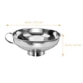 thumbnail image 2 of FOMIYES Embudo De Boca Ancha De Acero Inoxidable Para Envasar Líquidos Y Cocina Uso Doméstico, 2 of 8