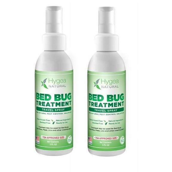 3 oz Bed Bug Treatment Travel Spray - Pack of 2