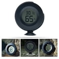 thumbnail image 3 of LRXIYODE Aquarium Temperature Gauges 1Set Hygrometer Rectangular Shape for Home and Office, 3 of 8