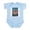 Sky Blue, variant on CafePress - Escape Tshirt1 Body Suit - Baby Light Bodysuit, Size Newborn - 24 Months