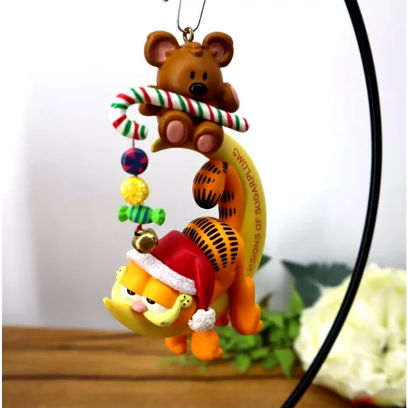 Vintage Visions of Sugarplumz-z-z (Garfield) by Carlton Cards