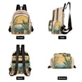 thumbnail image 4 of FORMRS Mini Backpack Purse for Women Travel Daypack Casual Shoulder Bag, Boho Plants, 4 of 7
