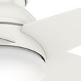 thumbnail image 2 of 59350-Casablanca Fans-Isotope - 5 Blade 44 Inch Ceiling Fan with Wall Control in Modern Nautical Style and includes 5 Motor Speed settings-Fresh White, 2 of 14