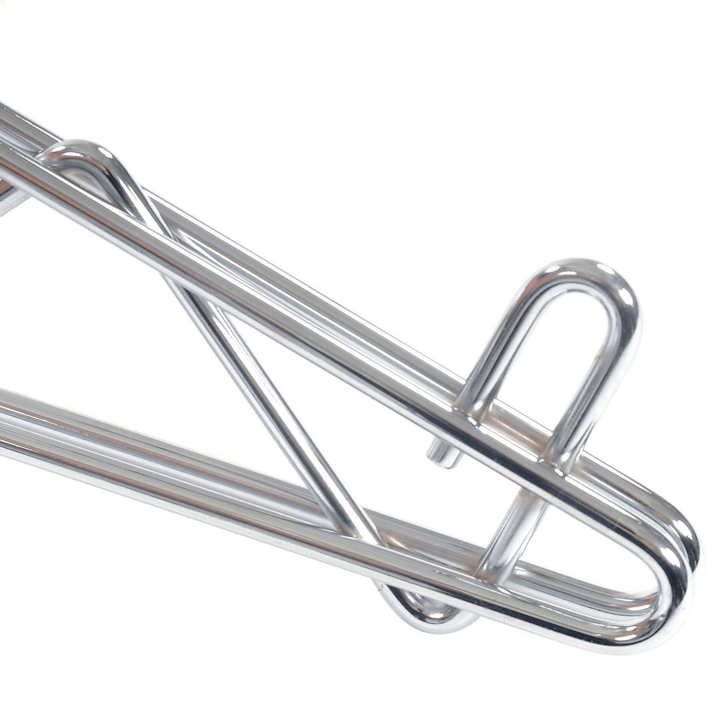 Nexel Chrome Adjustable Single Shelf Post Bracket 14""D