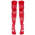 thumbnail image 3 of 1 par de calcetines de tubo ultra largos para mujer Calcetines de punto por encima de la rodilla Medias, 3 of 5