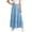 AA-Blue, variant on Kids Boho Maxi Skirts Elastic High Waist Eyelet Hollow Out Long Skirt Cute Ruffle Tiered Flowy Skirts Summer Clothes, Green, 130