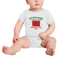thumbnail image 2 of Everyone Loves a Nice Moroccan Boy Cute Baby Bodysuit Baby Clothes (White, 0-3 Months), 2 of 5
