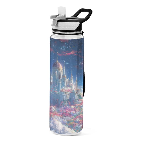BZSMCE Sport Bottle Blossoming Paradise Outdoor sports Water Bottle Size: 10.4x3in