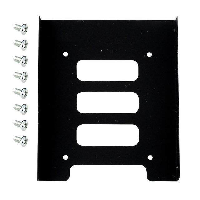 2.5 Inch To 3.5 Inch Ssd Mounting Bracket Holder Portable For Pc Hard Drive Enclosure Hdd Metal Adapter Rack Hard Drive
