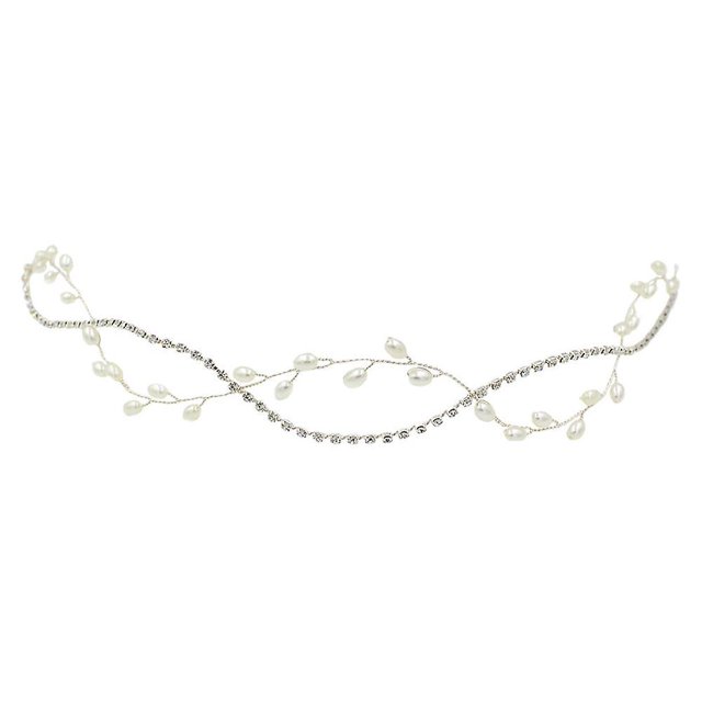 Tocado nupcial con pedrería, accesorios para el cabello de cristal rosa para mujeres y niñas, tiara de boda de oro rosa