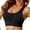 Black, variant on Breathable Anti-Sagging Sports Bra for Women Wireless Bras with Cooling Lift-Up Air Tech Mesh High Support Light Blue M