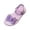 Purple, variant on Toddler Girl Sandals and Beach Slides for Girls, Breathable Lightweight Casual Outdoor School Shoes for Kids Age 4-12 Summer Footwear