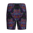 thumbnail image 2 of Lsque Paisley And Owls Mens Sleep Pajama Shorts,Short Pajama Pants, Cotton Ultra-Soft Knit-Small, 2 of 9