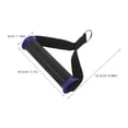 thumbnail image 2 of ADDHAT 1Par Accesorio Para Máquina De Gimnasio Con Manija Resistente Y Agarre Cómodo Para Entrenamiento, 2 of 8