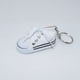 thumbnail image 2 of Mini llavero de zapatos de lona de 7,5 cm, llavero de zapatos de simulación colgante para bolso de coche, 2 of 5