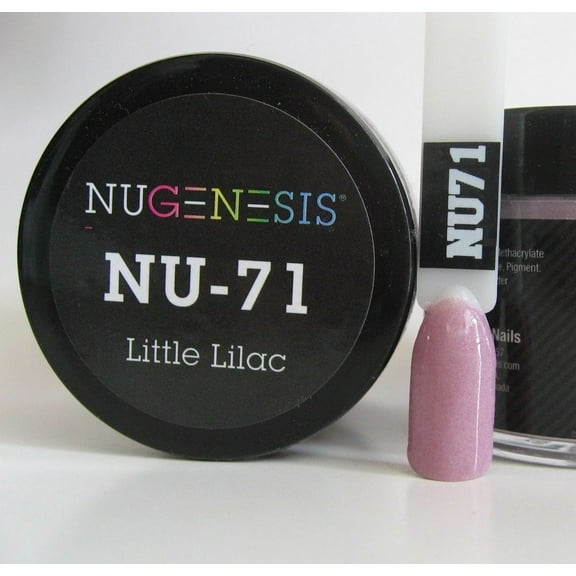 NUGENESIS Nail Color Dip Dipping Powder 1.5oz/jar - NU71 Little Lillac