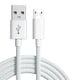 thumbnail image 1 of Cable GMobile tipo-C A USB, 1m, 18W, trenzado, blanco, 1 of 4