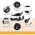 thumbnail image 6 of Uenjoy 12V Kids Electric Ride On Car Lamborghini Aventador SVJ Motorized Vehicles with Remote Control, Battery Powered, LED Lights, Wheels Suspension, Music, Horn,Compatible with Lamborghini,White, 6 of 9