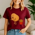 thumbnail image 5 of Potato Pooping French Fries Designs Potato Food Eaters, Funny Meme Shirt, 5 of 5