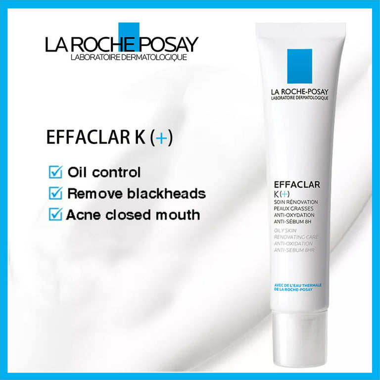 kirurg hval foder La Roche Posay Effaclar K+ Oily Skin Renovating Care 40ml/1.35oz -  Walmart.com