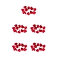 thumbnail image 3 of Cateissary 10 pack/lote decoración del hogar impresionante y fácil de limpiar flores artificiales decoración de boda elegante vino rojo Type2 NO2, 3 of 6