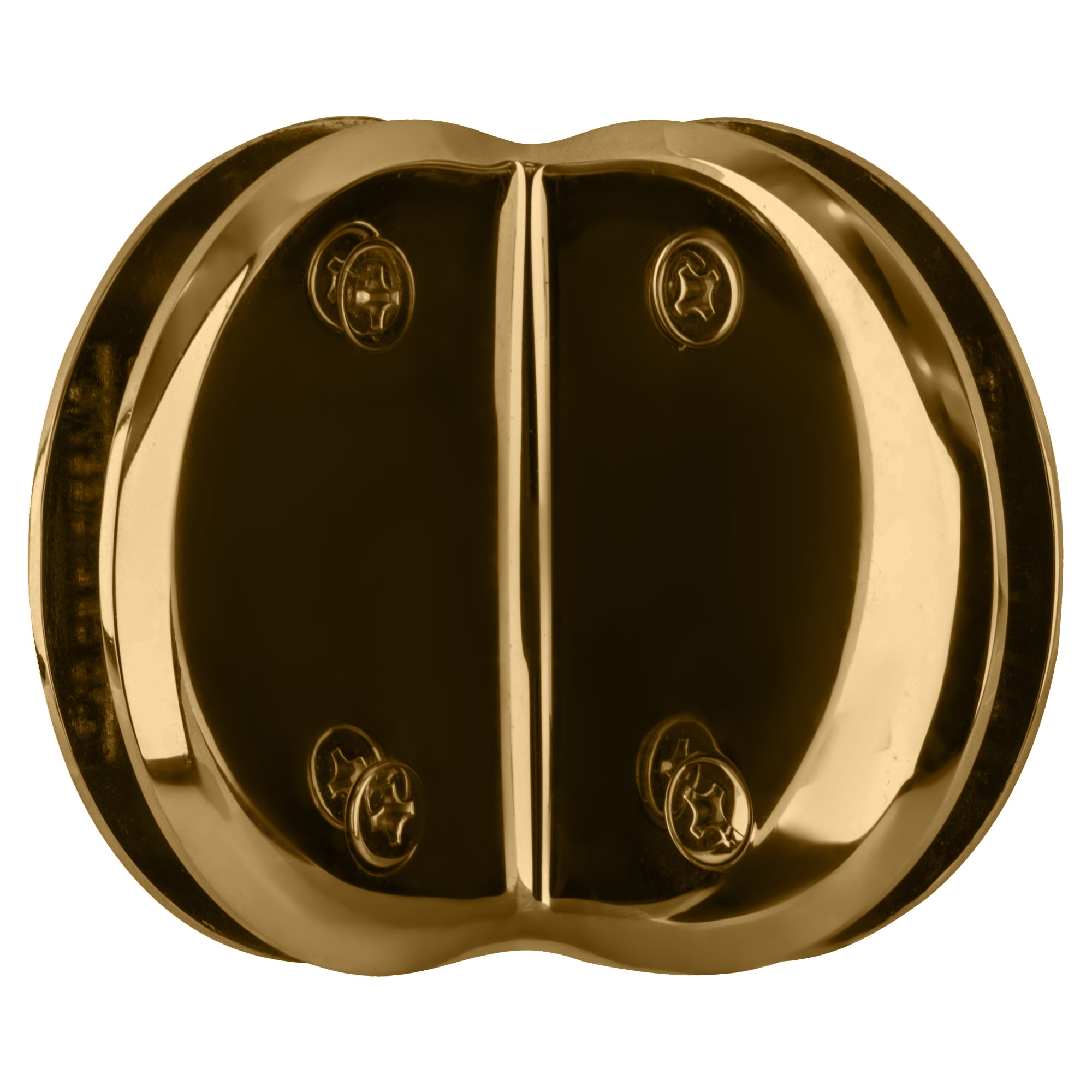 CRL CL090GP Gold Plated Classique Series Glass-to-Glass Bracket