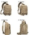 thumbnail image 2 of Mochila bandolera NICGID para el pecho y el hombro para portátil de 13,3", 2 of 7