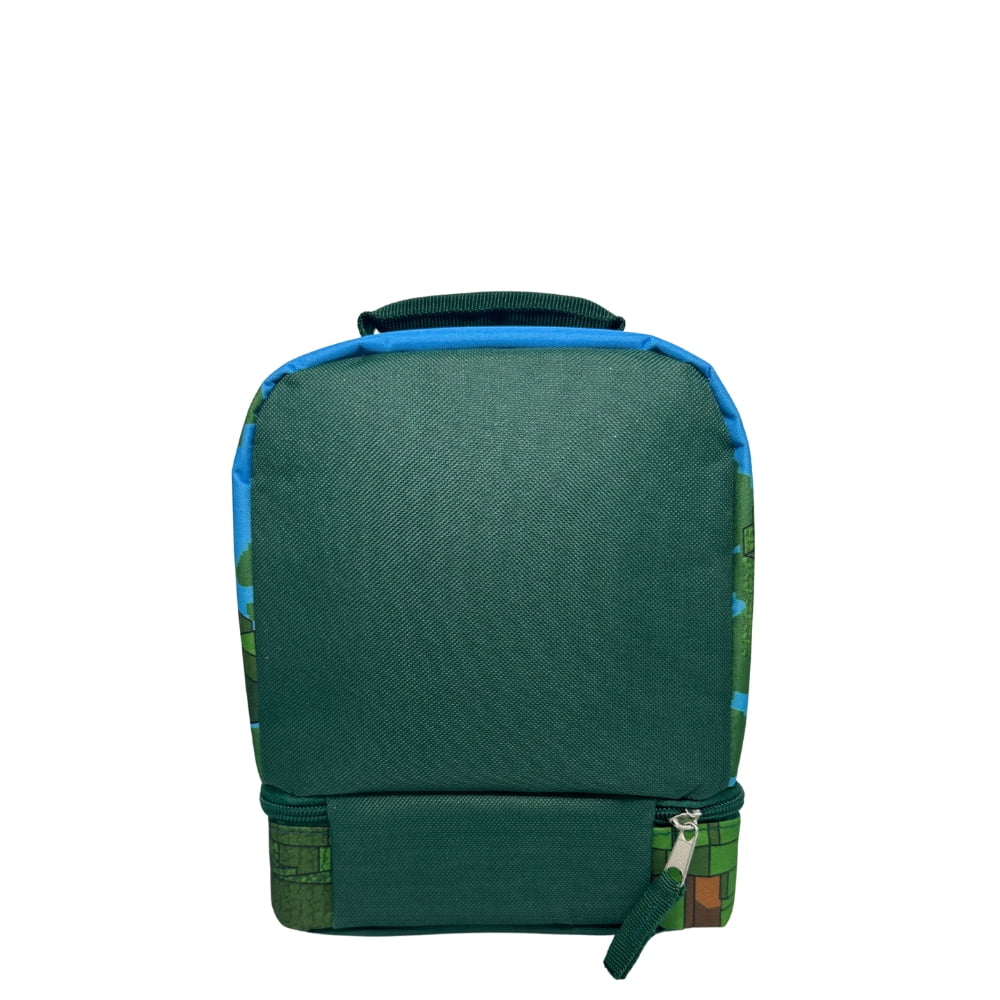 Minecraft Creeper Dual Compartment Lunch Kit - Walmart.com
