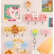 thumbnail image 2 of Cartoon Self-Adhesive Belt Hook and Cute Kitchen, Dorm, Toilet Door, Back Bedroom Wall Hook (Cloud Rabbit), 2 of 2