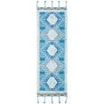 thumbnail image 4 of Safavieh  Handmade Saffron Evelinde Modern Tribal Cotton Rug 2'3" x  8' 8' Runner Runner,Rectangle, 4 of 5