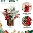 thumbnail image 3 of Exquisite Desktop Christmas Tree Decorations | Mini Christmas Tree Home Decorations | For Adding To The Christmas Festive Atmosphere | Elegant Home Decoration | Suitable, 3 of 8