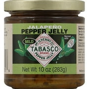 TABASCO Mild Jalapeno Pepper Jelly, 10 oz, (Pack of 6)
