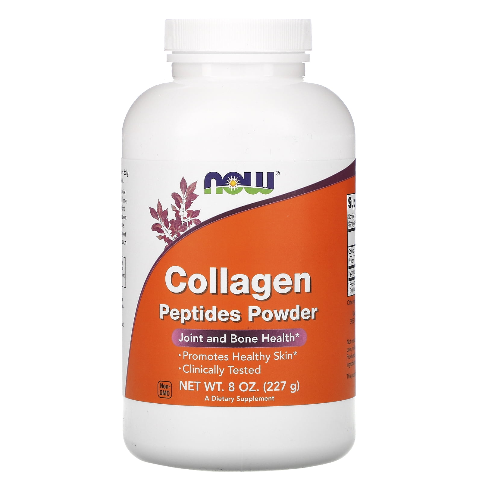 Collagen Peptides Powder, 8 oz (227 g), NOW Foods