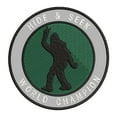thumbnail image 1 of Bigfoot Hide & Seek World Champion 3.5" Iron On Or Sew On Embroidered Fabric Badge Patch Unexplained Mysteries Iconic Series, 1 of 2