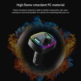thumbnail image 3 of PEONAVET A Fm A Fm Car Bluetooth Receiver Charger, Lossless Sound Quality FM Transmitter Card, Car MP3 Bluetooth Player, 3 of 9