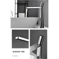 thumbnail image 3 of White Bathroom Sink Faucet Brush Gold Cold Hot WashBasin Vessel Mixer Tap Single Handle Brass Matt Black Luxury Washbasin, 3 of 4