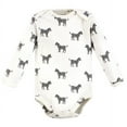 thumbnail image 7 of Touched by Nature Organic Cotton Long-Sleeve Bodysuits, Classic Safari Animals, 9-12 Months, 7 of 7