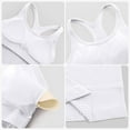 thumbnail image 4 of Ribbed Round Neck Sleeveless Workout Tank Tops, (Women's), 4 of 6