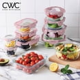 thumbnail image 2 of Set de recipientes para comida COOK WITH COLOR Premium, 32 unidades Vidrio borosilicato, 2 of 6
