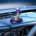 thumbnail image 1 of Xihbxyly Ambientador Solar para Coche, Accesorio Giratorio de Aromaterapia, Porta Perfume Metálico, Diseño Ecológico, Decoración para El Coche y El Hogar, Ideal para Regalar, 10 Ml de Aceite Aromátic, 1 of 3